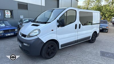 Lot 394 - 2004 VAUXHALL VIVARO 2700 SWB