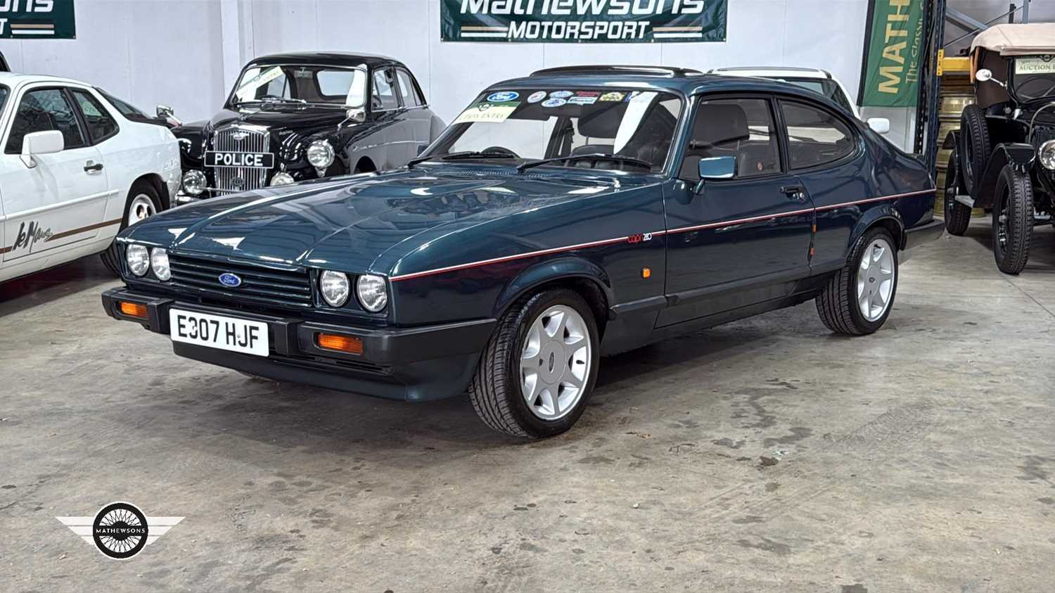Lot 792 - 1987 FORD CAPRI 280