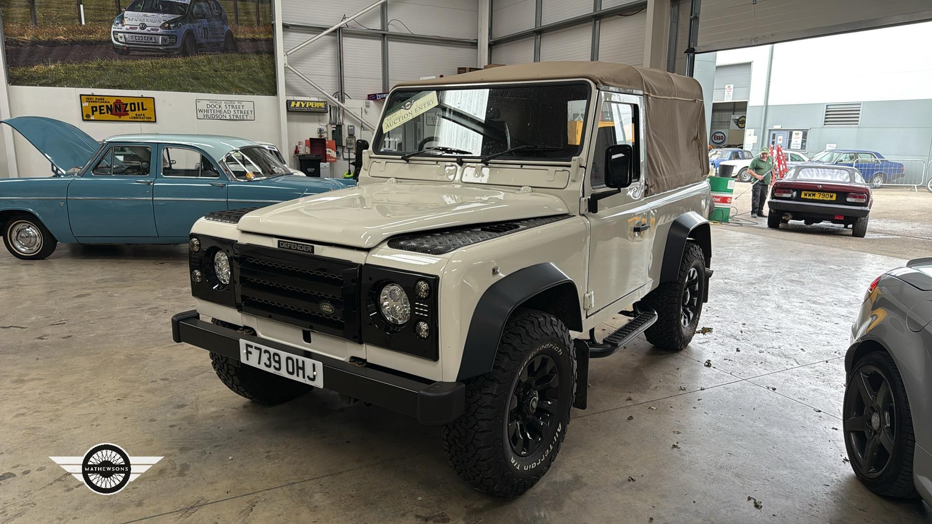 Lot 830 - 1989 LAND ROVER 90 4C REG DT DIESEL