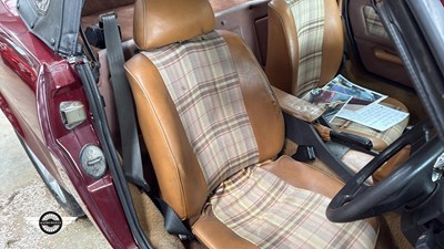 Lot 872 - 1980 TRIUMPH TR7 CONVERTIBLE