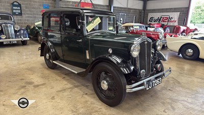 Lot 880 - 1933 WOLSELEY HORNET SIX LIGHT SALOON