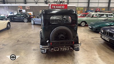 Lot 880 - 1933 WOLSELEY HORNET SIX LIGHT SALOON