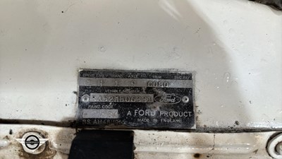 Lot 899 - 1968 FORD ZEPHYR V4
