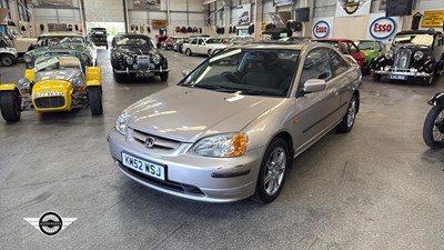 Lot 198 - 2003 HONDA CIVIC COUPE AUTO