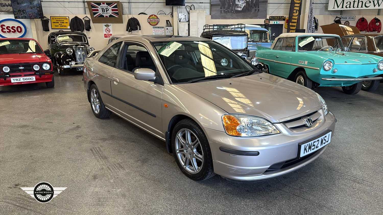 Lot 198 - 2003 HONDA CIVIC COUPE AUTO