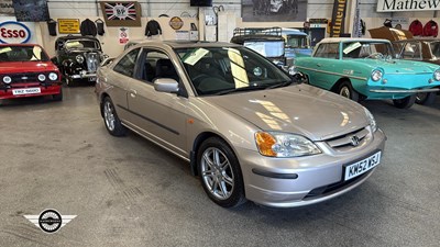 Lot 198 - 2003 HONDA CIVIC COUPE AUTO
