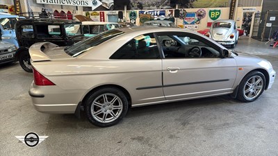 Lot 198 - 2003 HONDA CIVIC COUPE AUTO