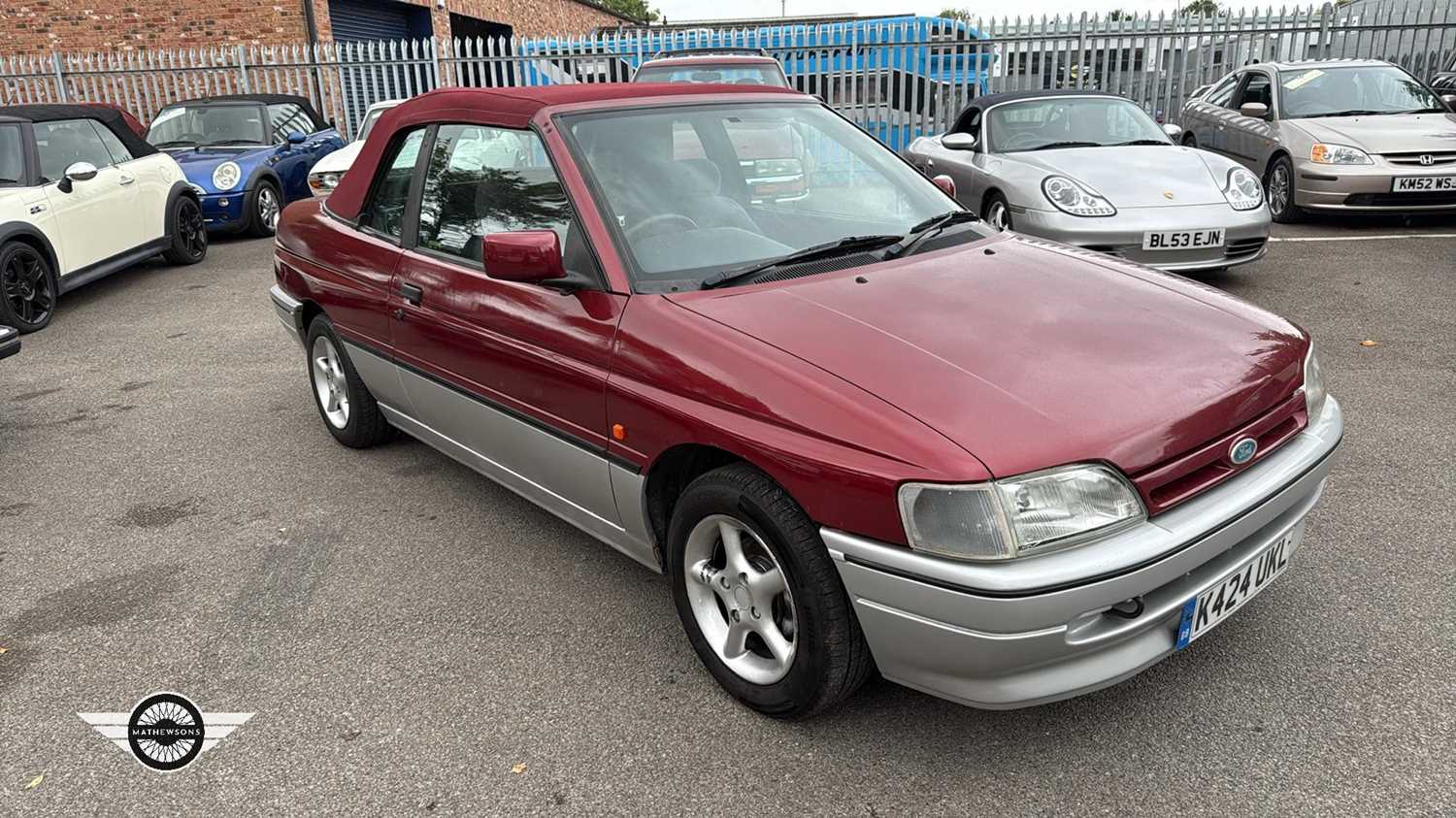 Lot 814 - 1993 FORD ESCORT DASH