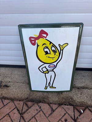 Lot 69 - MRS DRIP ESSO SIGN 23.5" X 16"