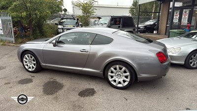 Lot 874 - 2004 BENTLEY CONTINENTAL GT AUTO