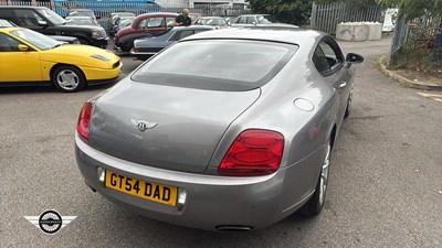 Lot 874 - 2004 BENTLEY CONTINENTAL GT AUTO