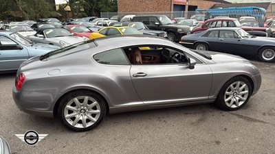 Lot 874 - 2004 BENTLEY CONTINENTAL GT AUTO