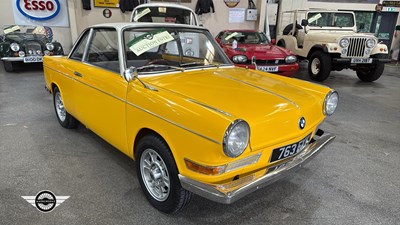 Lot 488 - 1963 BMW 700 CS COUPE