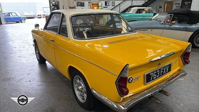 Lot 488 - 1963 BMW 700 CS COUPE