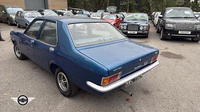 Lot 558 - 1973 VAUXHALL VICTOR