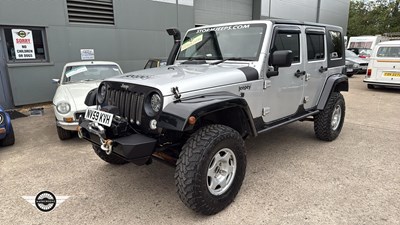 Lot 139 - 2009 JEEP WRANGLER SPORT UNLIMITED