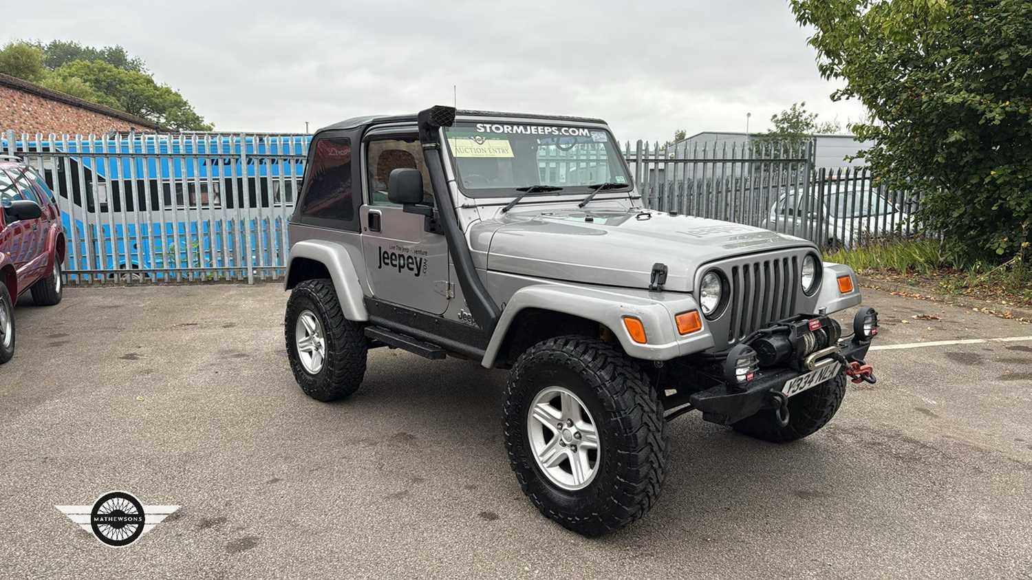 Lot 141 - 2001 JEEP WRANGLER 60TH ANNIVERSARY