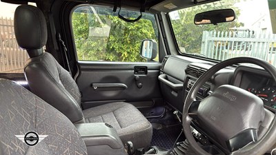 Lot 141 - 2001 JEEP WRANGLER 60TH ANNIVERSARY