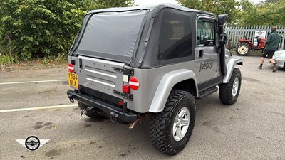 Lot 141 - 2001 JEEP WRANGLER 60TH ANNIVERSARY