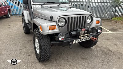 Lot 141 - 2001 JEEP WRANGLER 60TH ANNIVERSARY