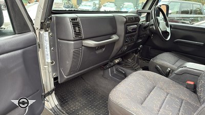 Lot 141 - 2001 JEEP WRANGLER 60TH ANNIVERSARY