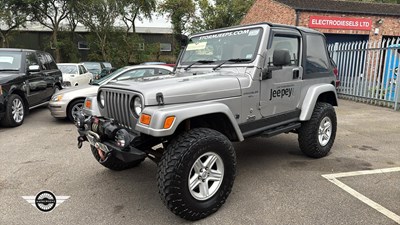 Lot 141 - 2001 JEEP WRANGLER 60TH ANNIVERSARY