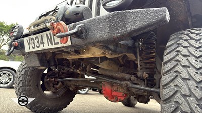 Lot 141 - 2001 JEEP WRANGLER 60TH ANNIVERSARY