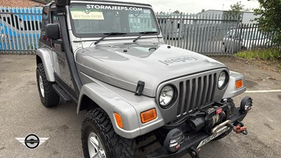 Lot 141 - 2001 JEEP WRANGLER 60TH ANNIVERSARY
