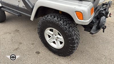 Lot 141 - 2001 JEEP WRANGLER 60TH ANNIVERSARY