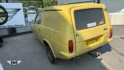 Lot 468 - 1976 RELIANT ROBIN VAN