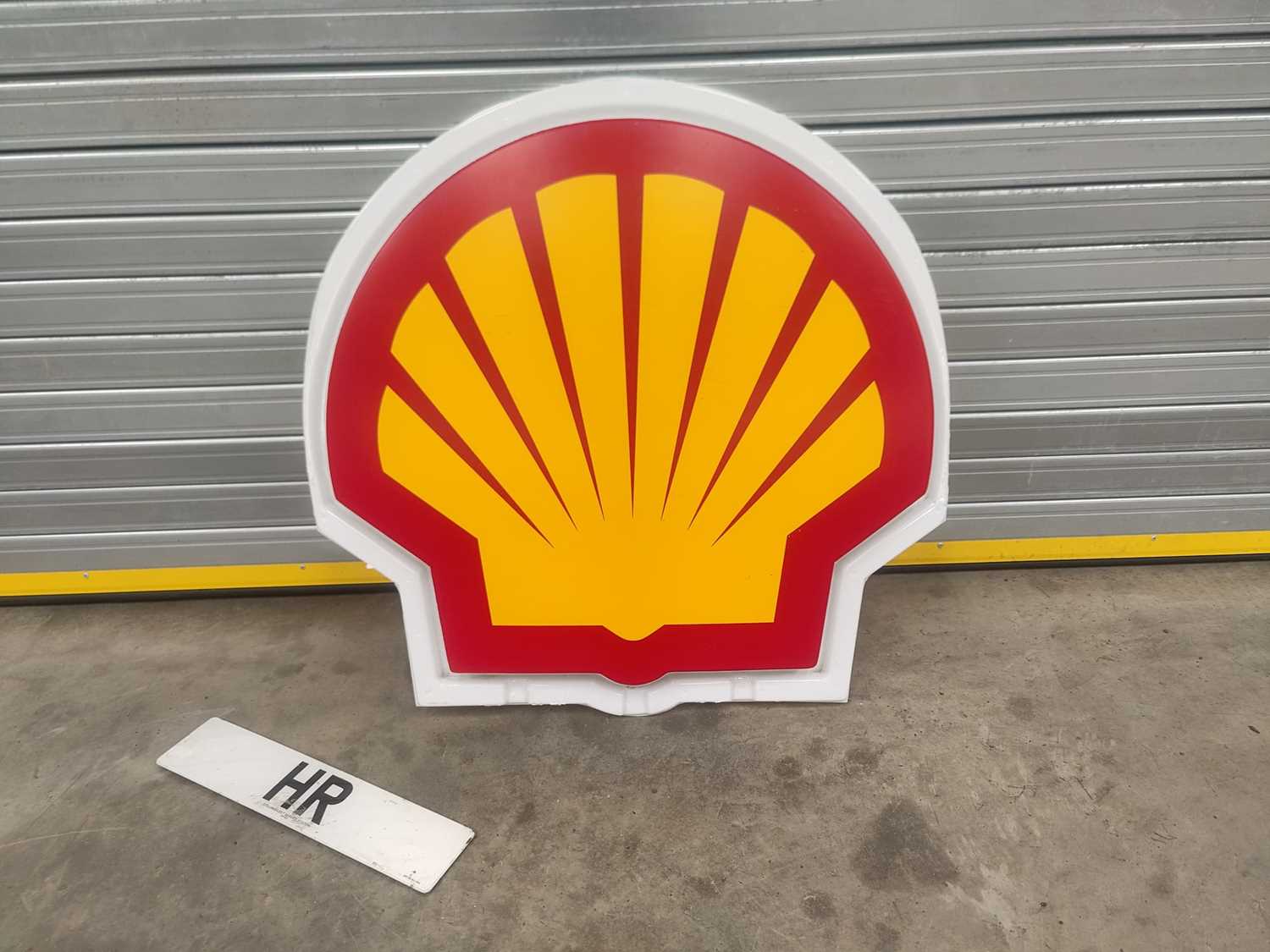 Lot 67 - SHELL FORECOURT SIGN WITH RAISED LOGO 39