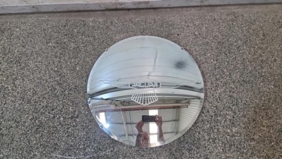 Lot 619 - 1950'S JAGUAR DEALERSHIP/SHOWROOM CONVEX MIRROR