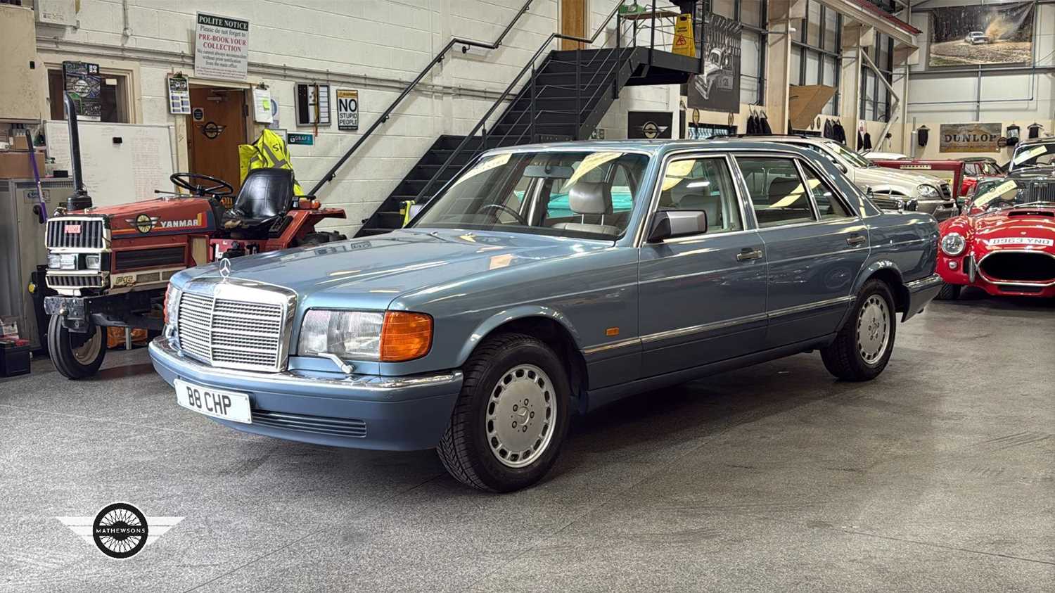 Lot 244 - 1989 MERCEDES 500 SEL AUTO
