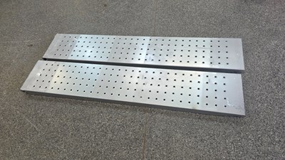 Lot 456 - RHINO RECOVERY LOADING RAMPS-HEAVY DUTY SWL 3 TON PER PAIR 5 FT LONG