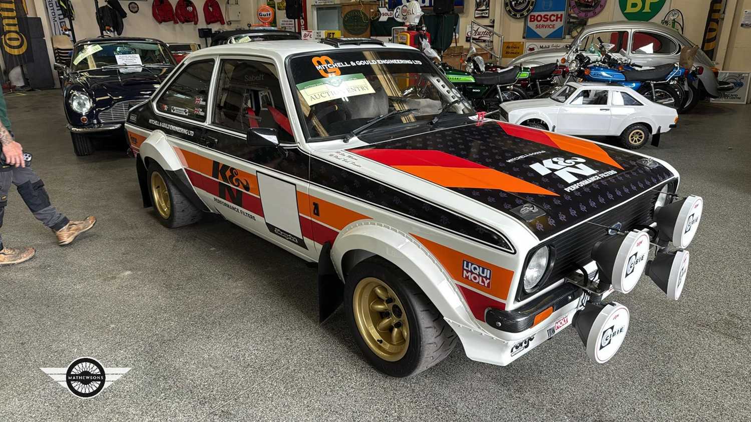 Lot 76 - 1980 FORD ESCORT COMPETITION / SHOW CAR *PLUS TRAILER*