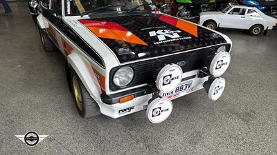 Lot 76 - 1980 FORD ESCORT COMPETITION / SHOW CAR *PLUS TRAILER*