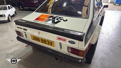 Lot 76 - 1980 FORD ESCORT COMPETITION / SHOW CAR *PLUS TRAILER*