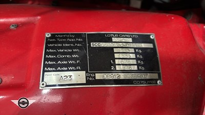 Lot 15 - 1988 LOTUS