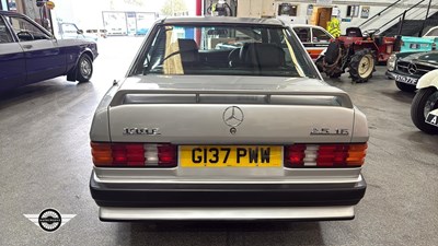 Lot 149 - 1989 MERCEDES 190E 2.5-16