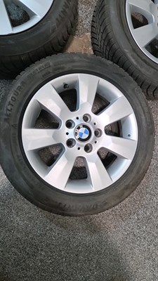 Lot 289 - BMW 3 SERIES ALLOY WHEELS X4 16"