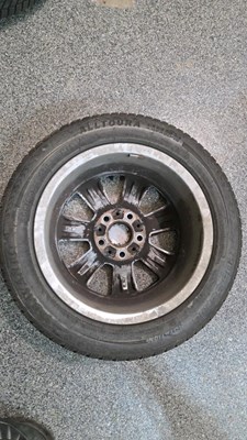 Lot 289 - BMW 3 SERIES ALLOY WHEELS X4 16"