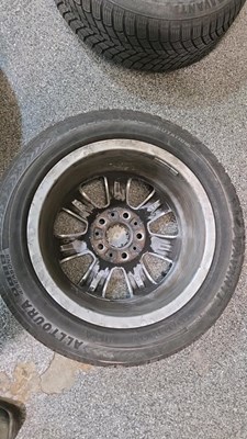 Lot 289 - BMW 3 SERIES ALLOY WHEELS X4 16"