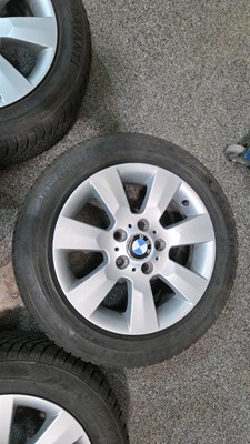 Lot 289 - BMW 3 SERIES ALLOY WHEELS X4 16"