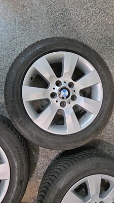 Lot 289 - BMW 3 SERIES ALLOY WHEELS X4 16"