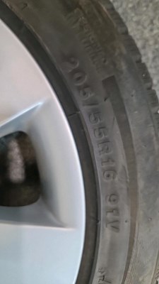 Lot 289 - BMW 3 SERIES ALLOY WHEELS X4 16"