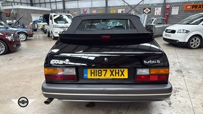 Lot 74 - 1990 SAAB 900 TURBO 16 CONV