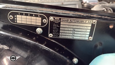 Lot 74 - 1990 SAAB 900 TURBO 16 CONV