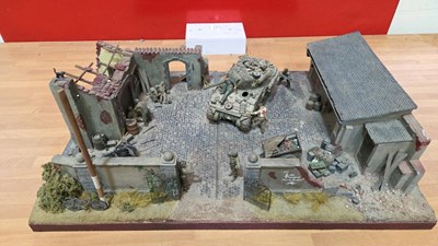 Lot 277 - MILITARY DIORAMA