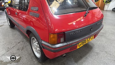 Lot 92 - 1989 PEUGEOT 205 GTI