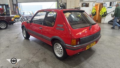Lot 92 - 1989 PEUGEOT 205 GTI
